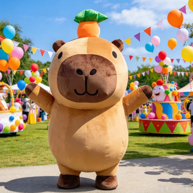 Event & Party Supply - Capybara Inflatable Mascot Costume Giant Plush