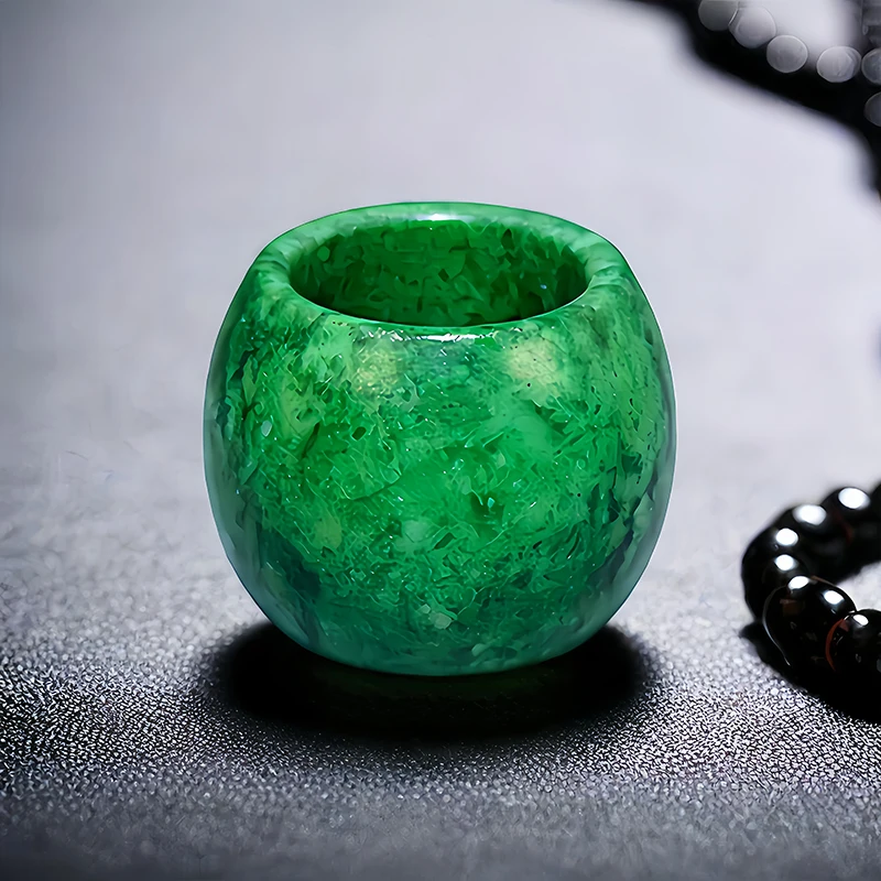 22mm Green Real Jade Rings for - Event Suppliers recension och pris