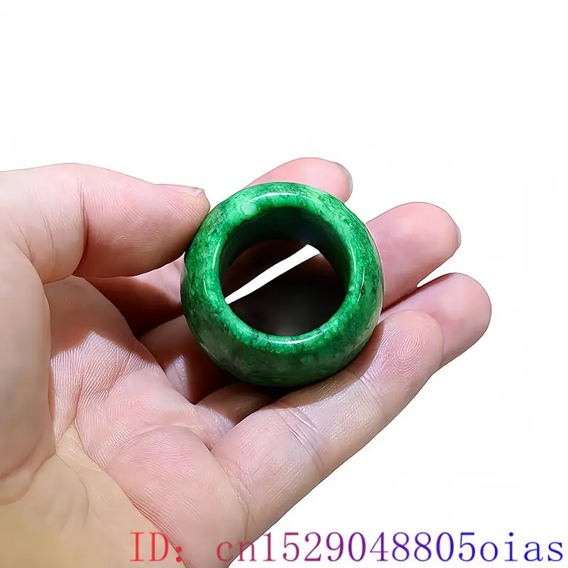 22mm Green Real Jade Rings for - Event Suppliers recension och pris