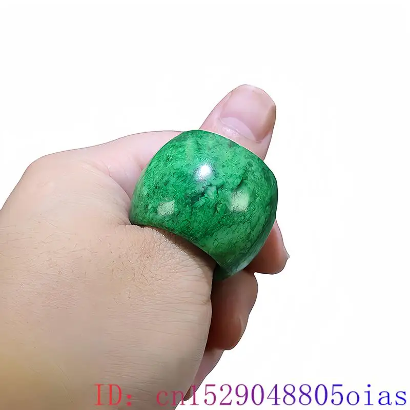 22mm Green Real Jade Rings for - Event Suppliers recension och pris