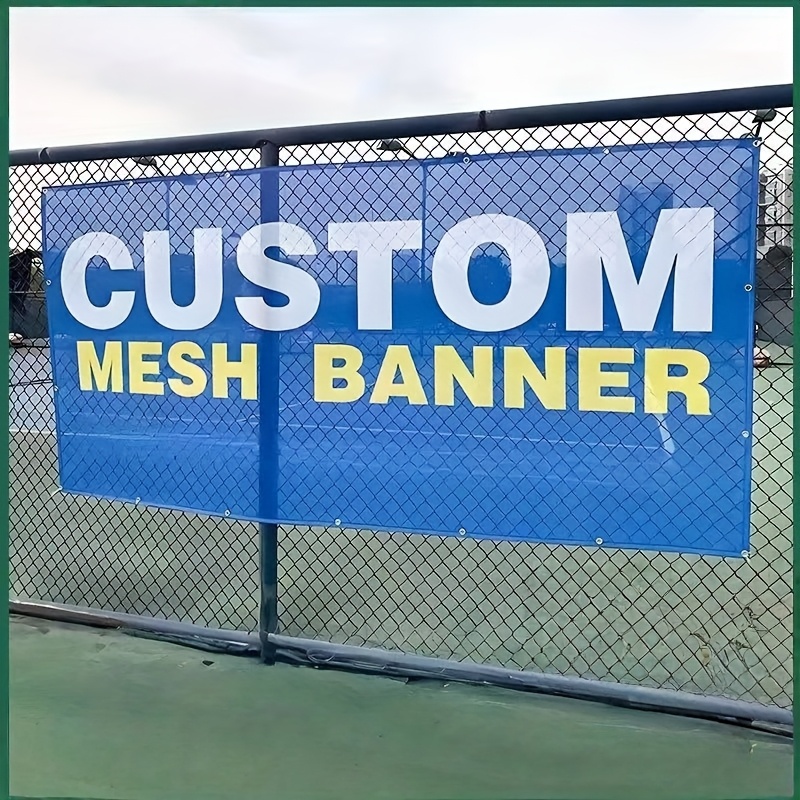 1pc Customizable Mesh Banner,  - Event Support recension och pris