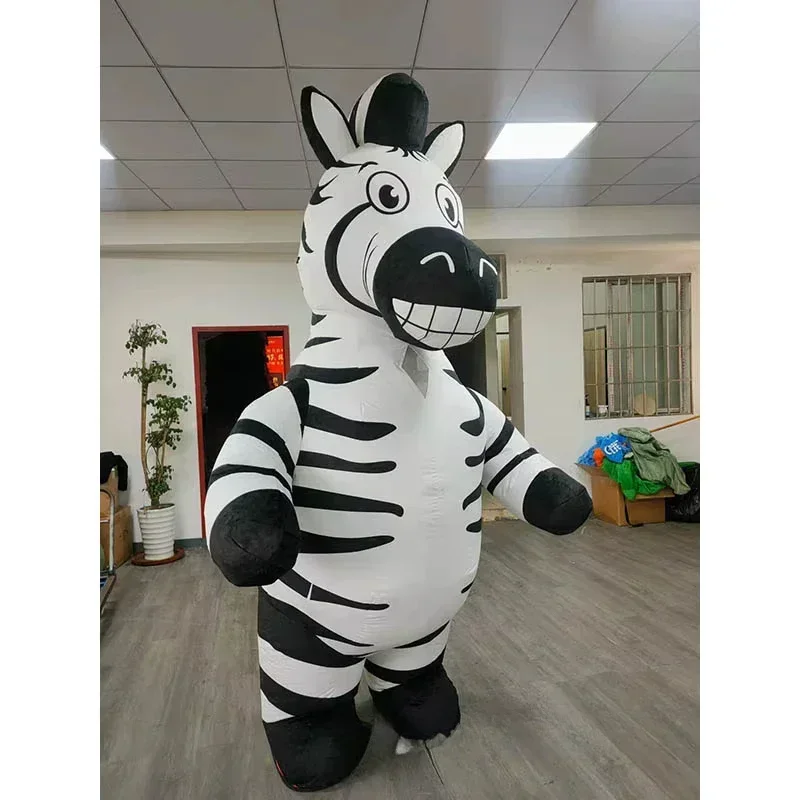 Inflatable Zebra Mascot Costum - Event Party recension och pris