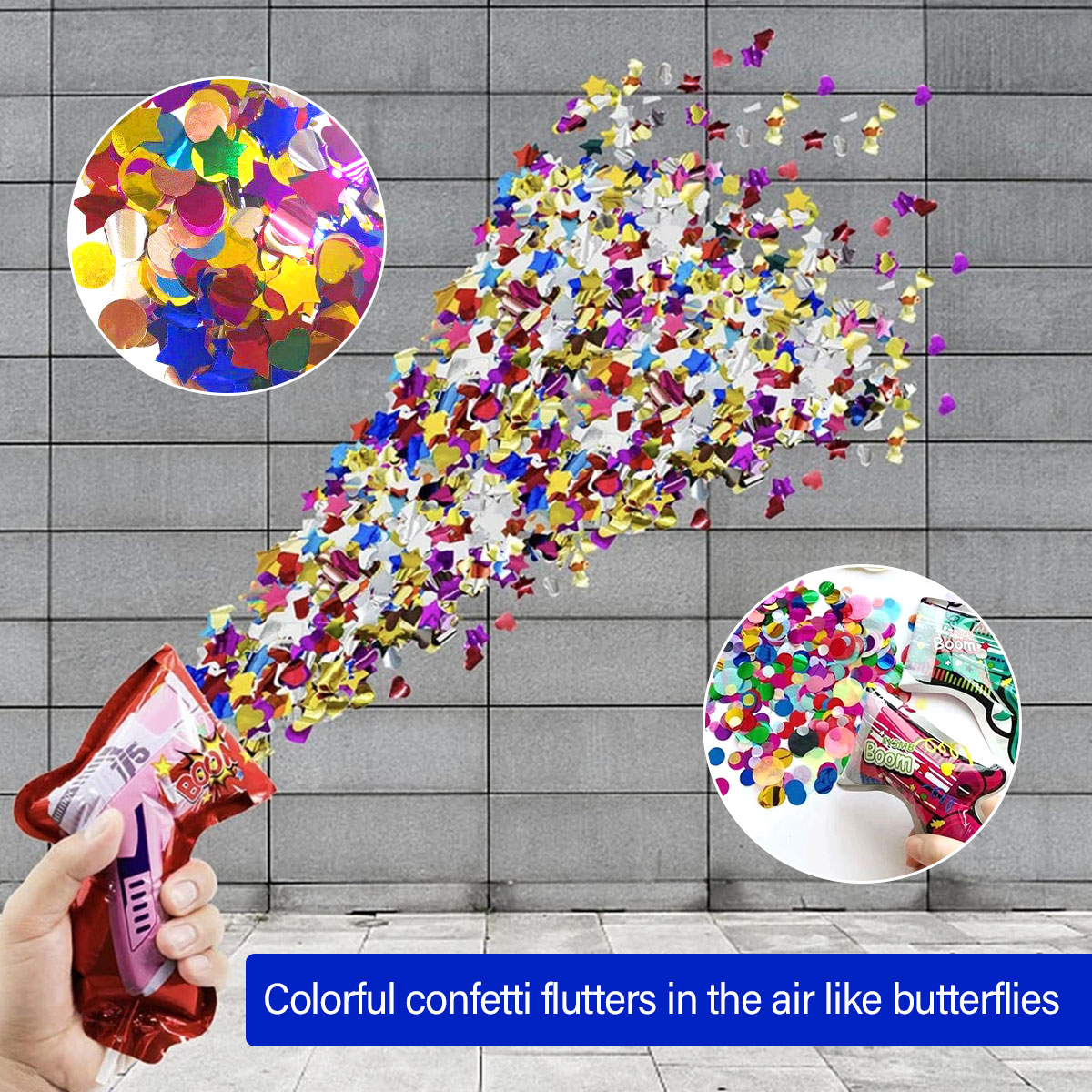 10/20/30 Pcs Fireworks Inflata - Confetti Cannon Tube recension och pris