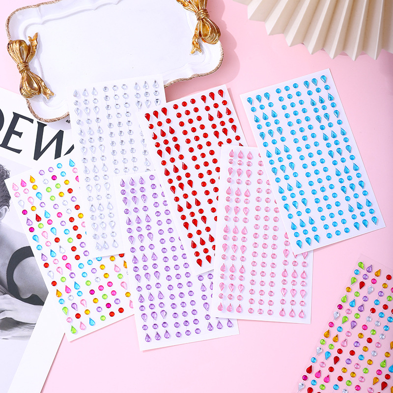 Hot Selling Teardrop Face Gems - Event Party recension och pris