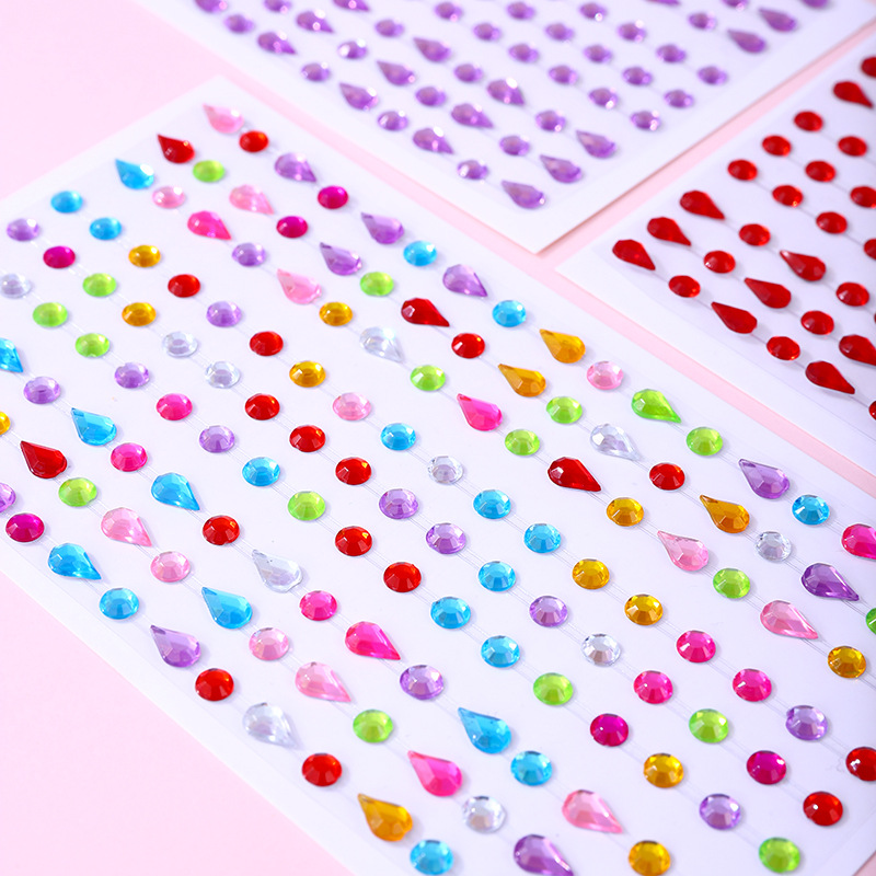 Hot Selling Teardrop Face Gems - Event Party recension och pris