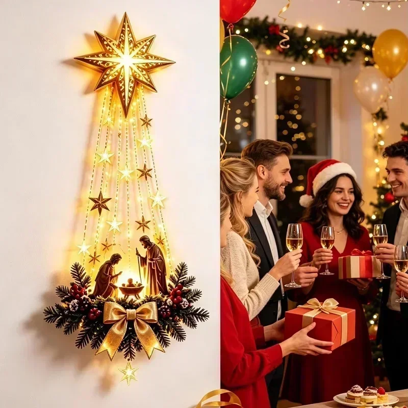 Christmas Bethlehem Star of Fa - Neon Sign Party recension och pris