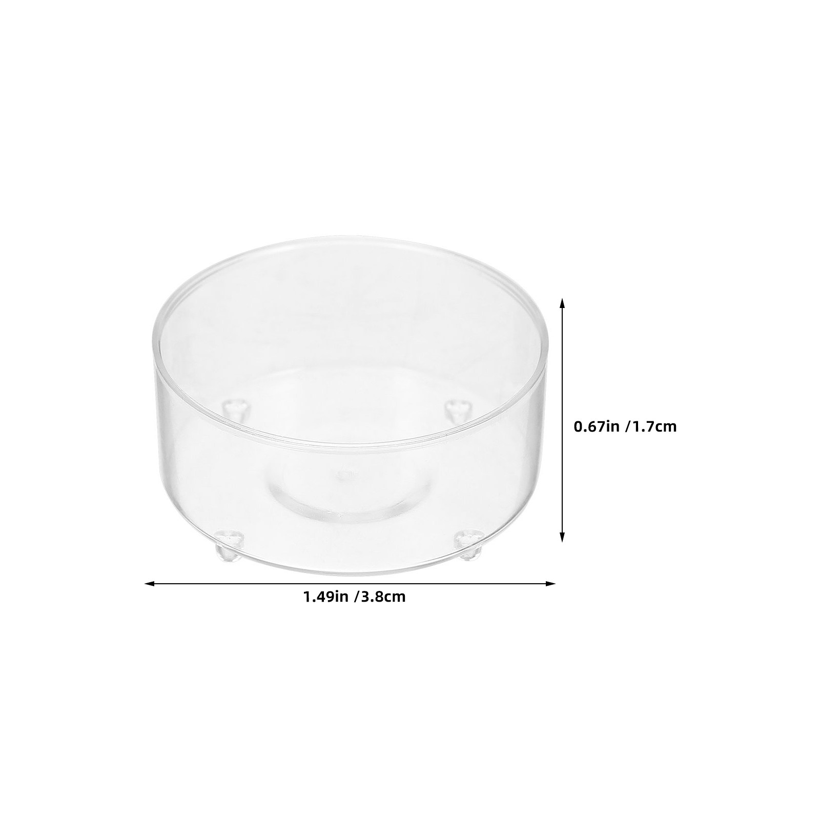 50Pcs Plastic Cups for Tealigh - Event Suppliers recension och pris