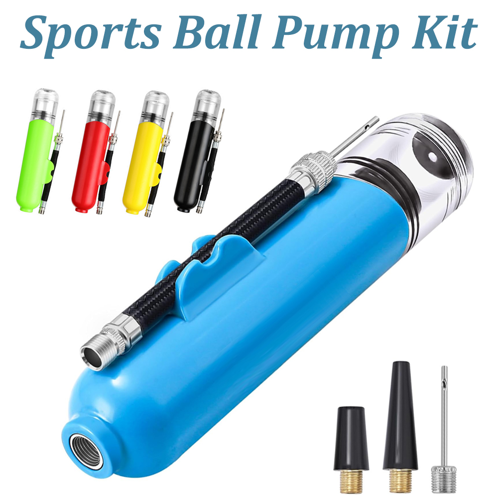 Portable Air Pump Sports Ball  - Balloon Pump Hand recension och pris