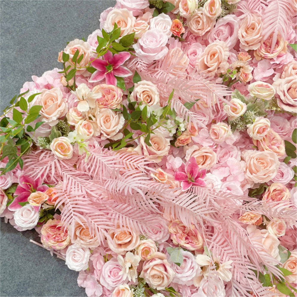 Uflower 5D Pink Rose Cloth Flo - Flower Wall Panel recension och pris