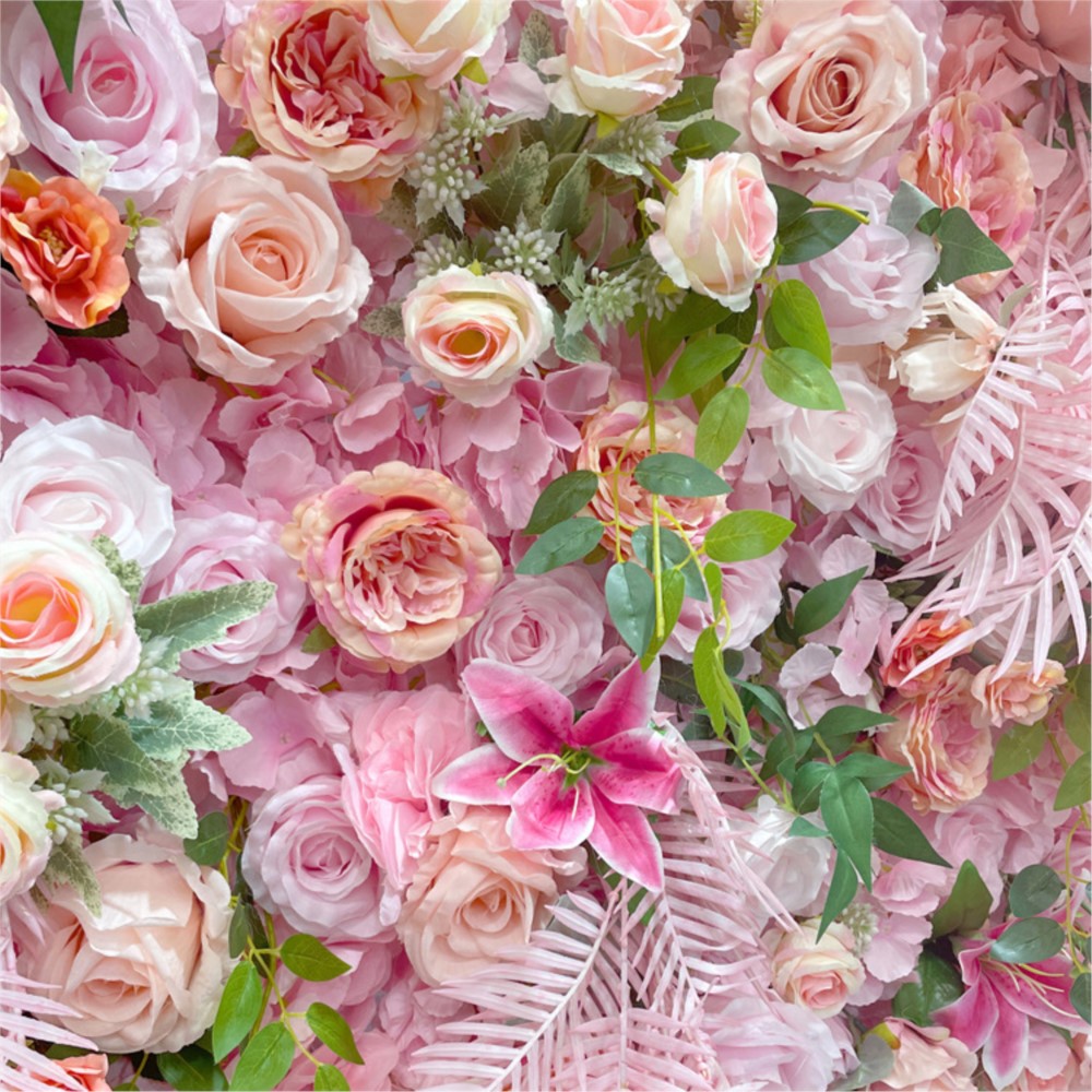 Uflower 5D Pink Rose Cloth Flo - Flower Wall Panel recension och pris