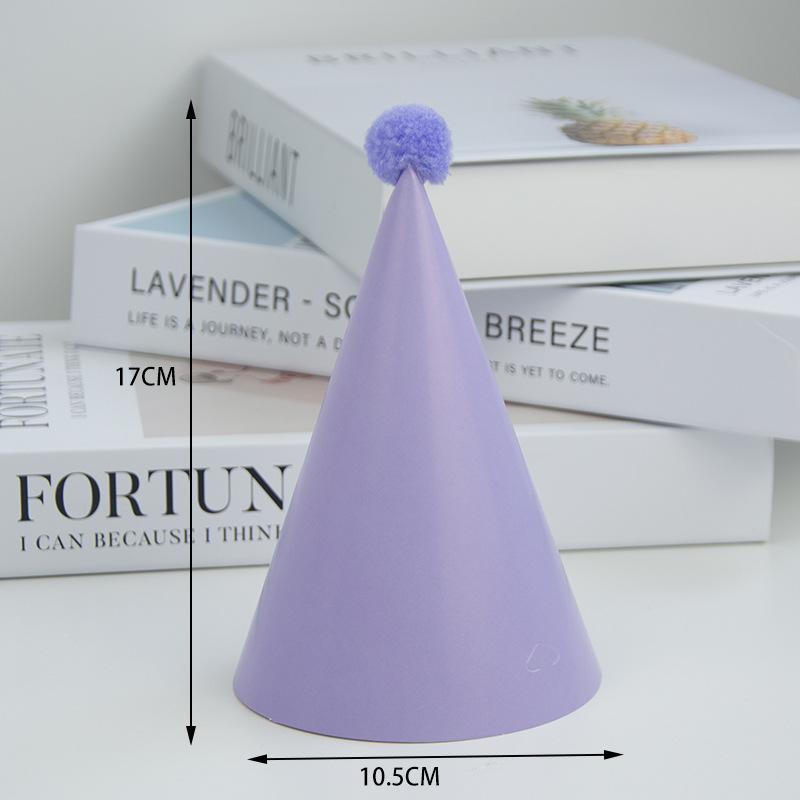 5/6/9/12pcs Cone Birthday Part - Party Hat Cone recension och pris
