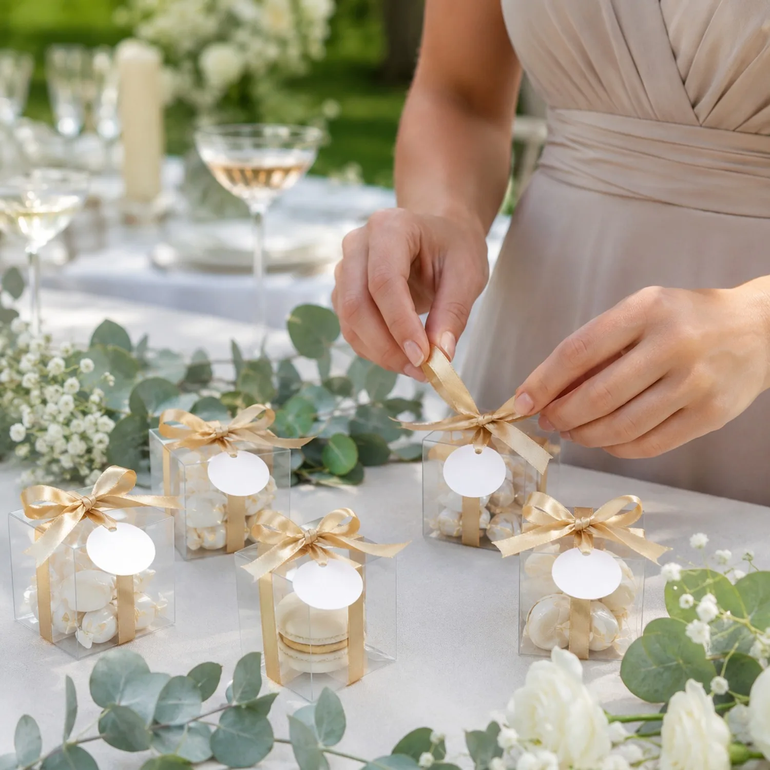 20/50 Transparent Gift Boxes W - Event Party Box recension och pris