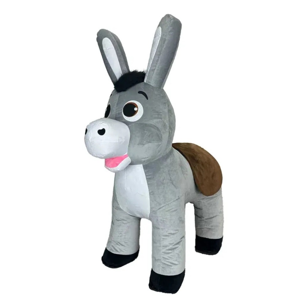 Inflatable Grey Donkey Mascot  - Event & Party Supply recension och pris