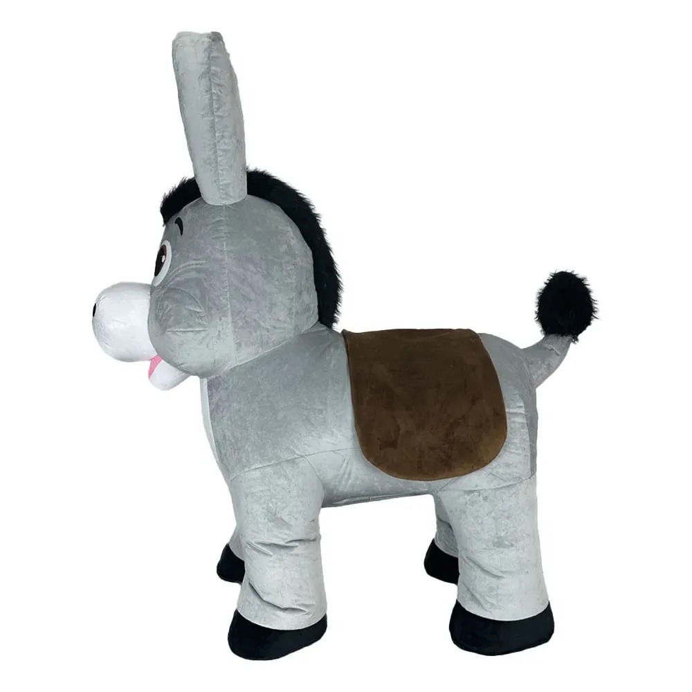 Inflatable Grey Donkey Mascot  - Event & Party Supply recension och pris