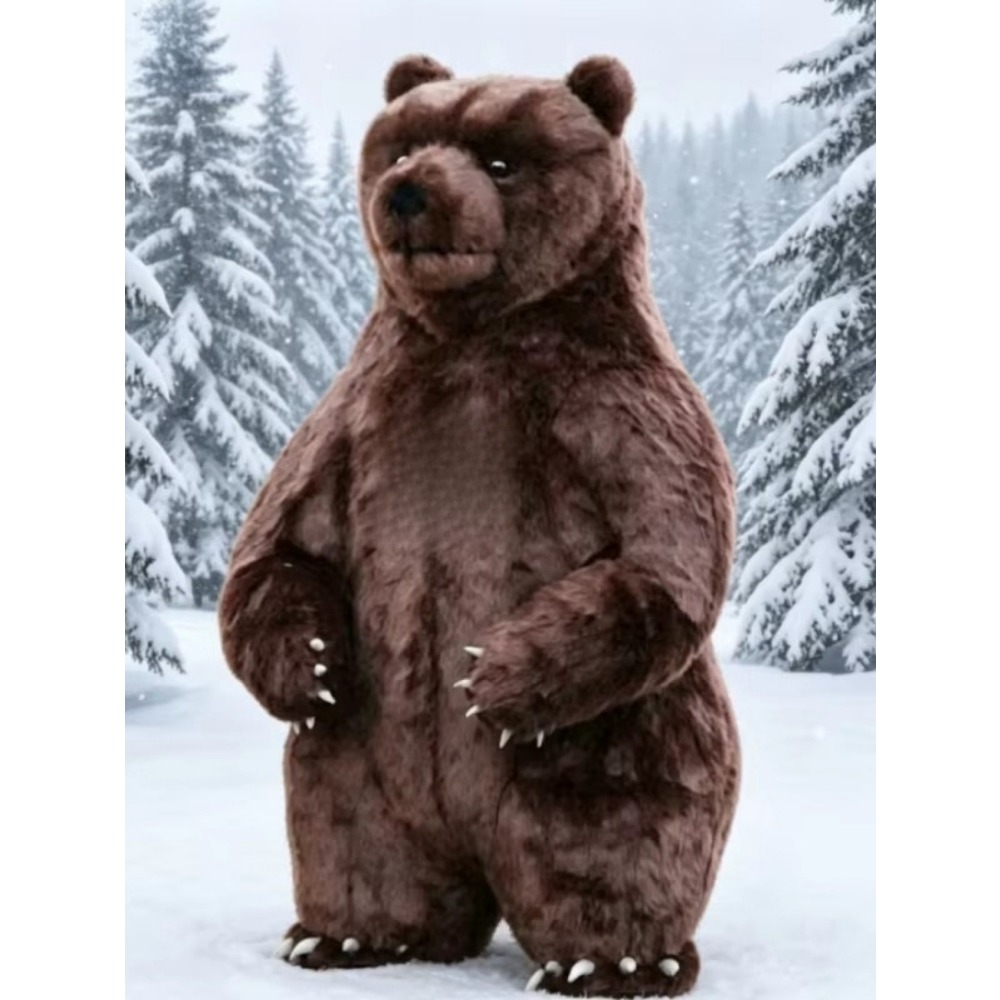 Inflatable Bear Mascot Costume - Event & Party Supply recension och pris