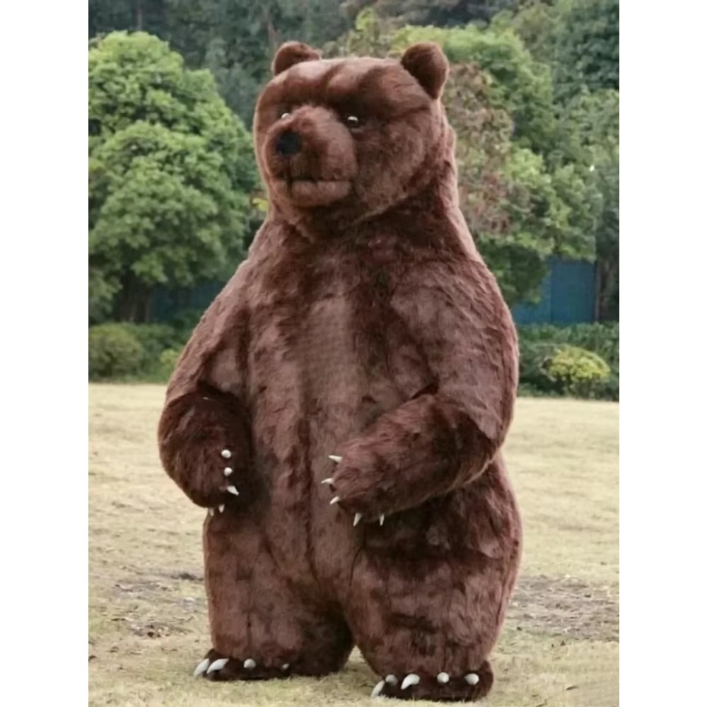 Inflatable Bear Mascot Costume - Event & Party Supply recension och pris