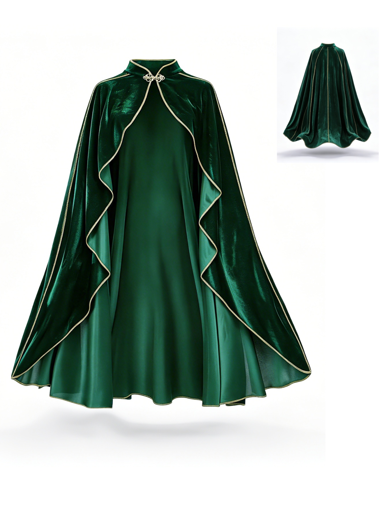 Women Vintage Green Velvet Cap - Event Support recension och pris