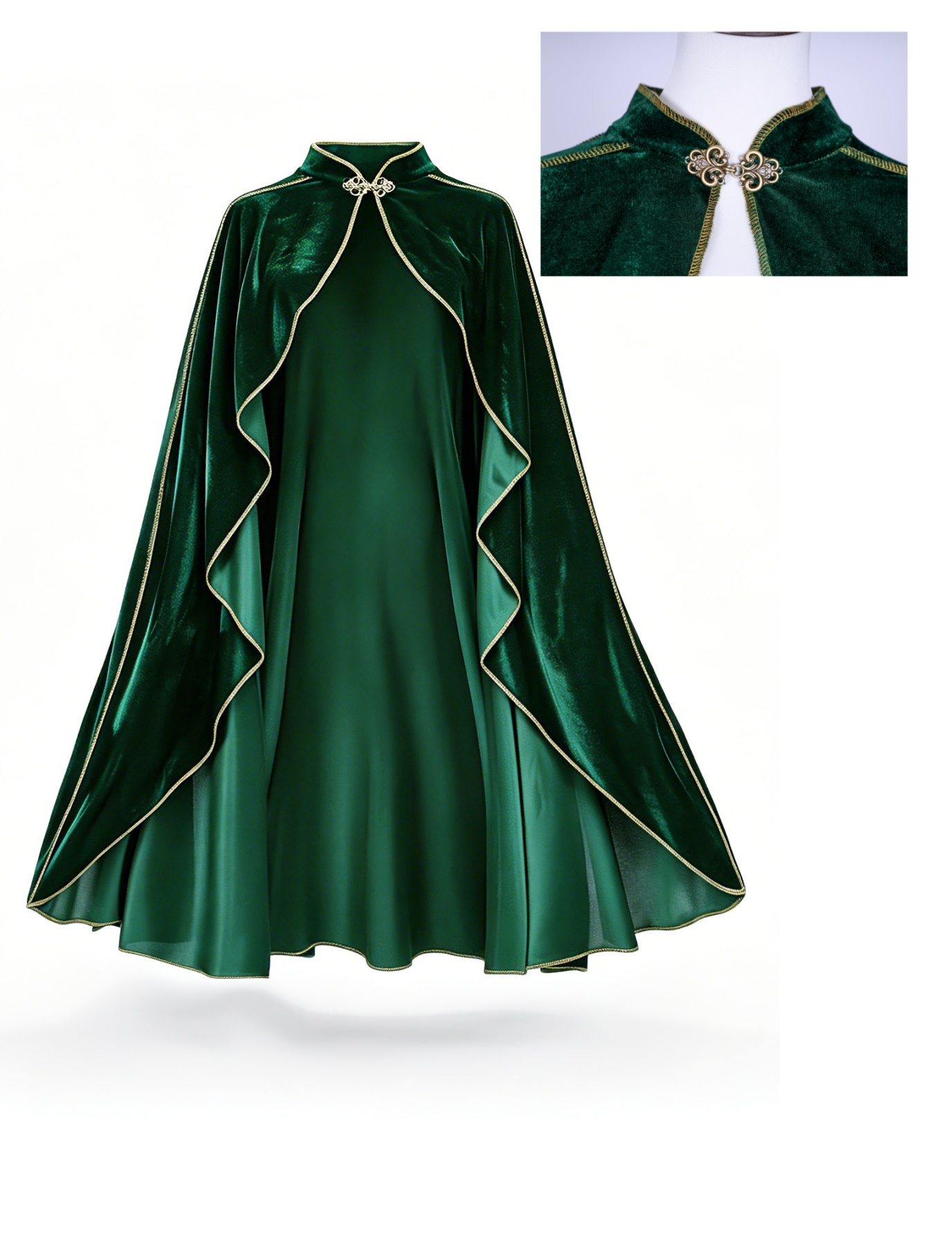 Women Vintage Green Velvet Cap - Event Support recension och pris