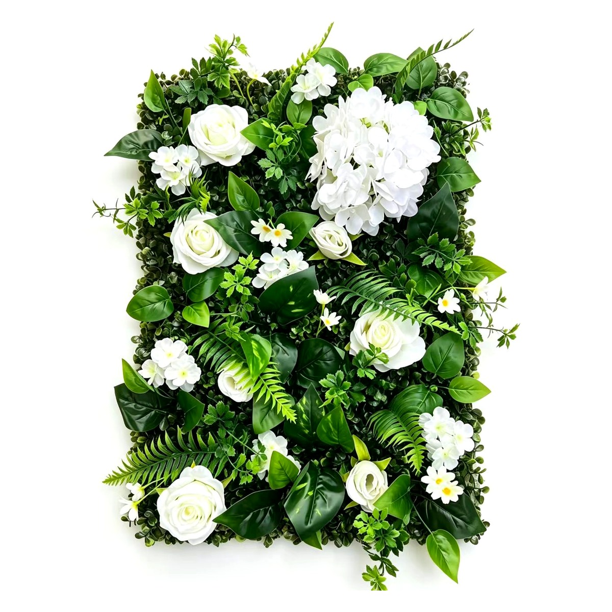 Faux Flower Wall Panel 40x60cm - Flower Wall Panel recension och pris