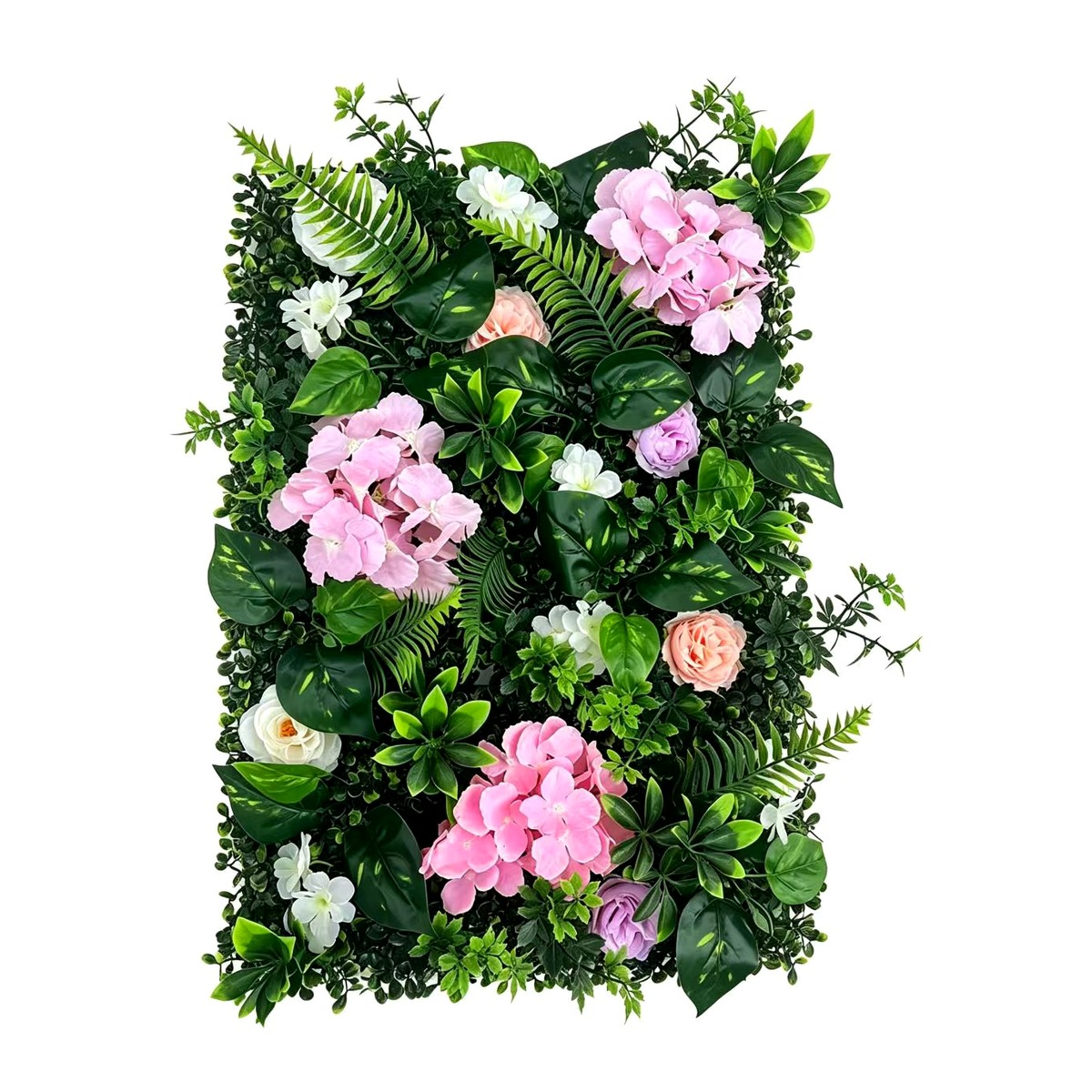 Faux Flower Wall Panel 40x60cm - Flower Wall Panel recension och pris