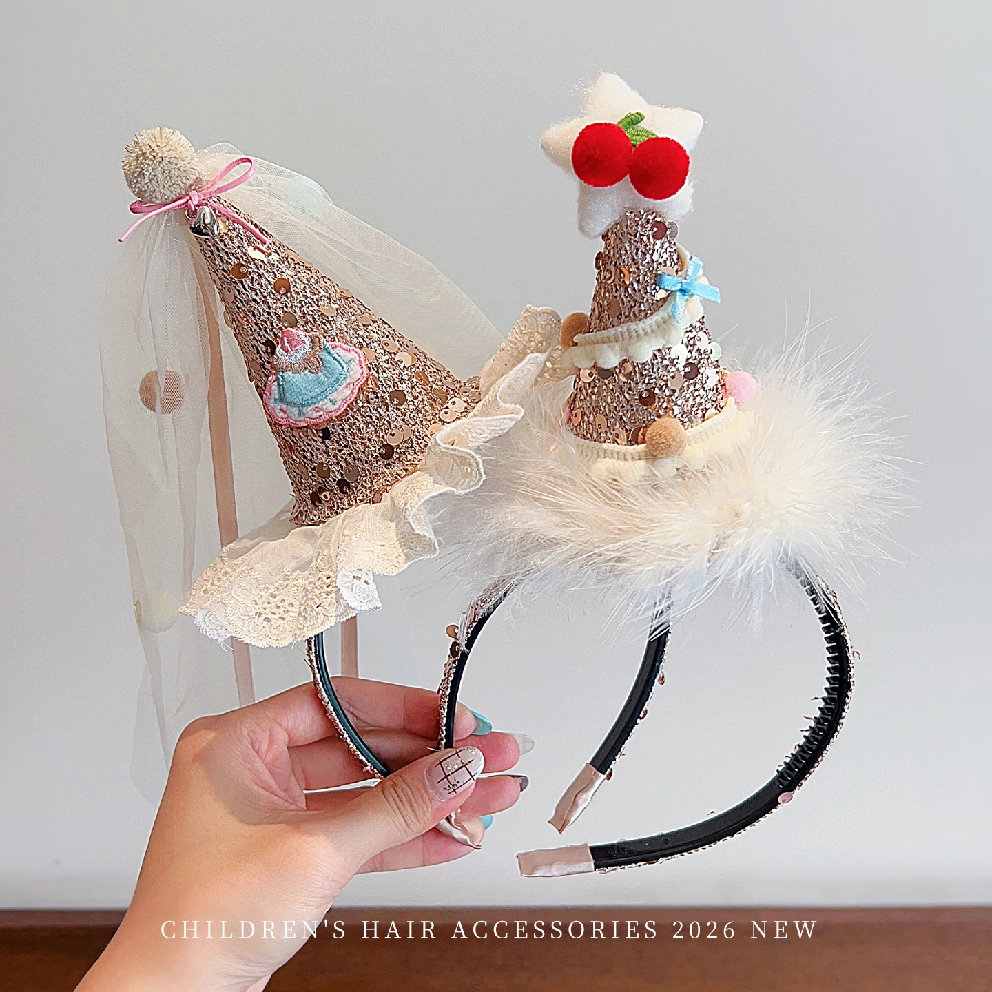 Kids Birthday Party Cone Hat H - Party Hat Cone recension och pris