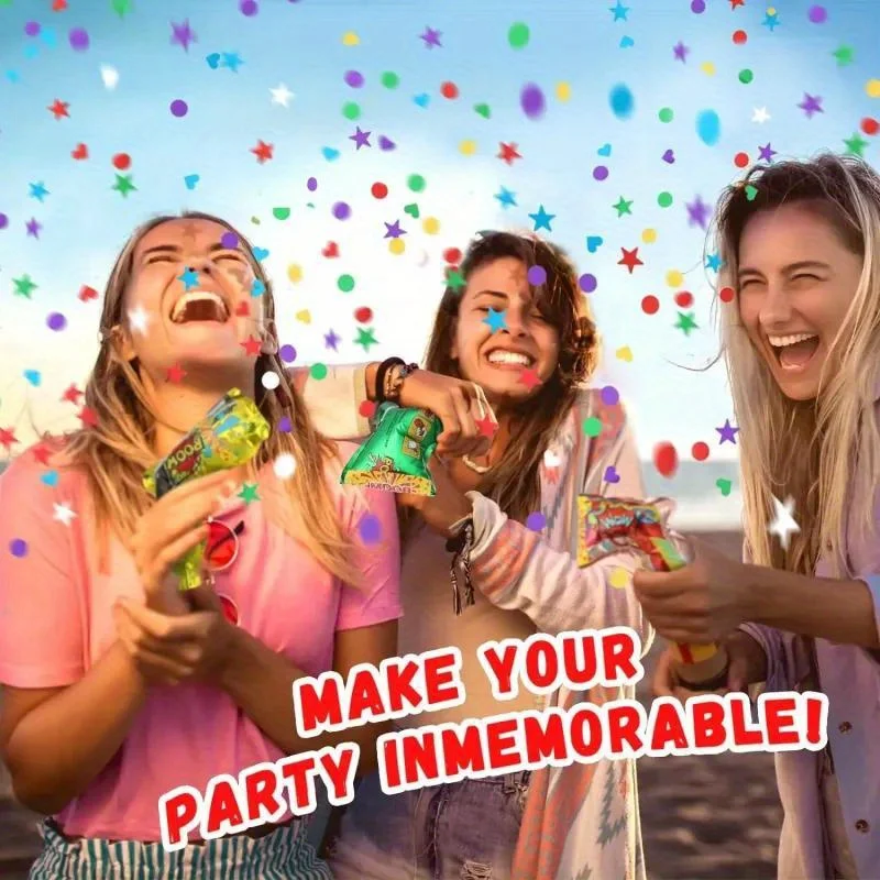 10pcs Party Inflatable Balloon - Confetti Cannon Tube recension och pris