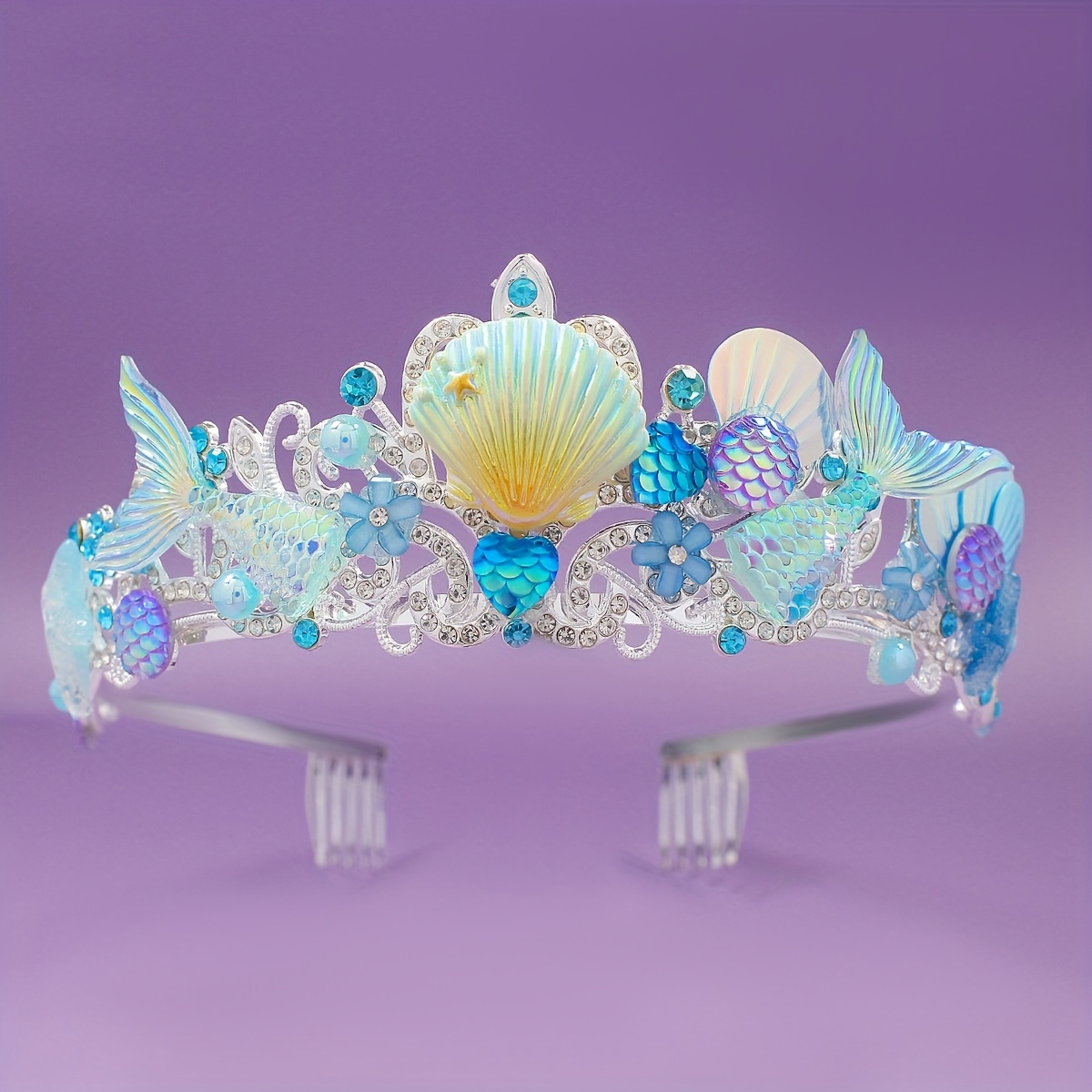 2025 New Mermaid Hair Comb Cro - Supply Event recension och pris