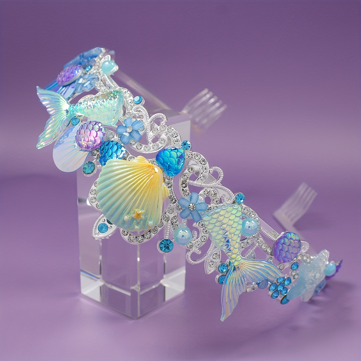 2025 New Mermaid Hair Comb Cro - Supply Event recension och pris
