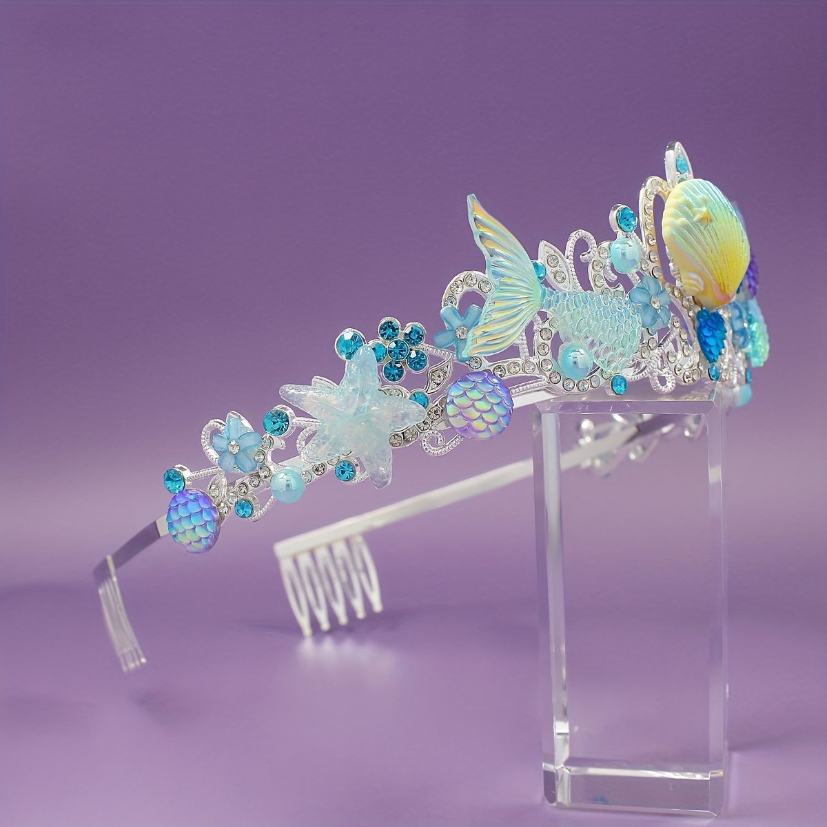 2025 New Mermaid Hair Comb Cro - Supply Event recension och pris